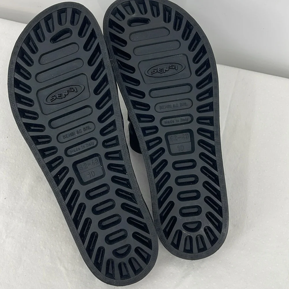 Sensi Black Slide Sandals WOMENS SIZE 10
